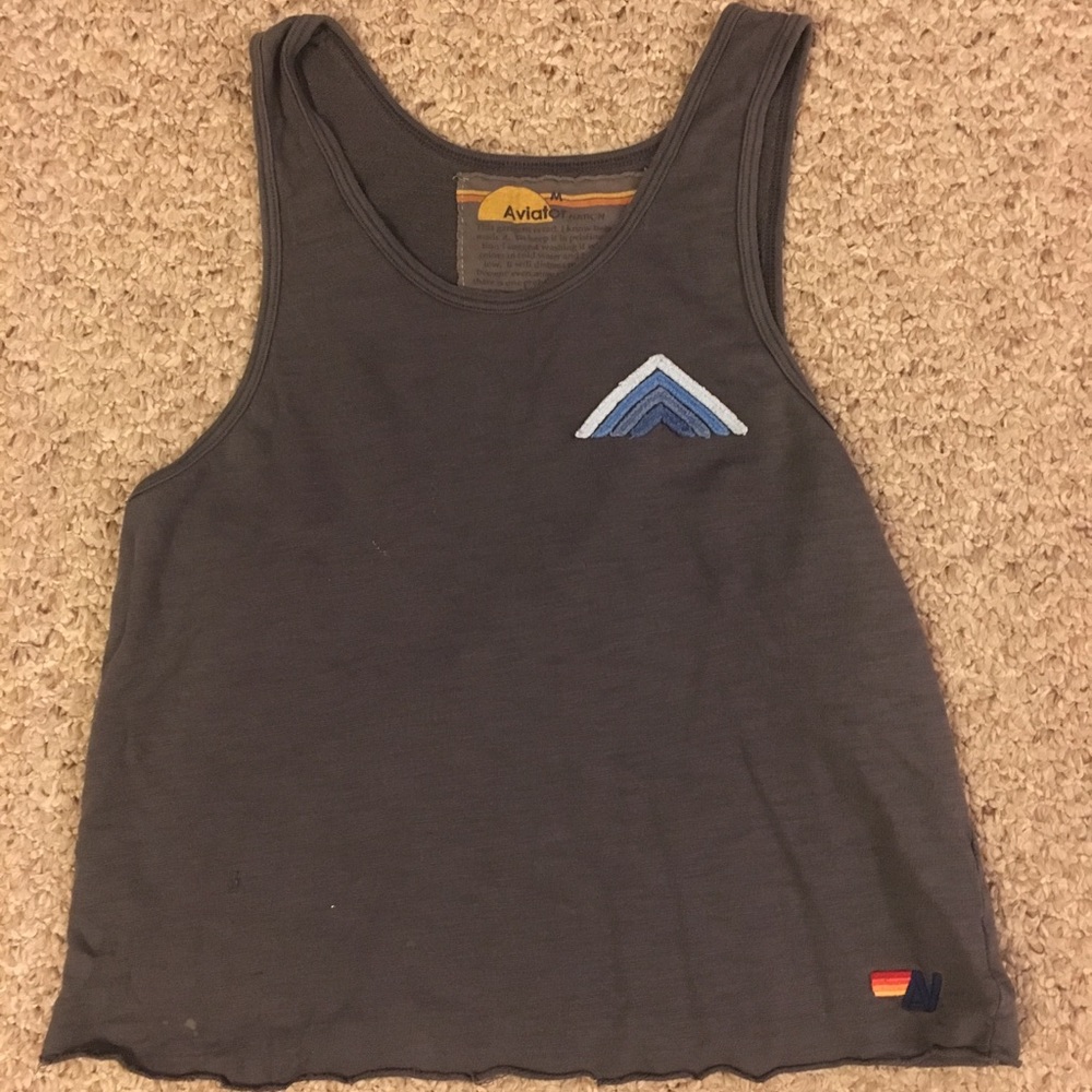 Aviator Nation mountain tank top 🌱